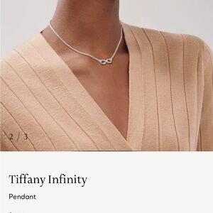Tiffany & Co. Infinity Necklace in Silver